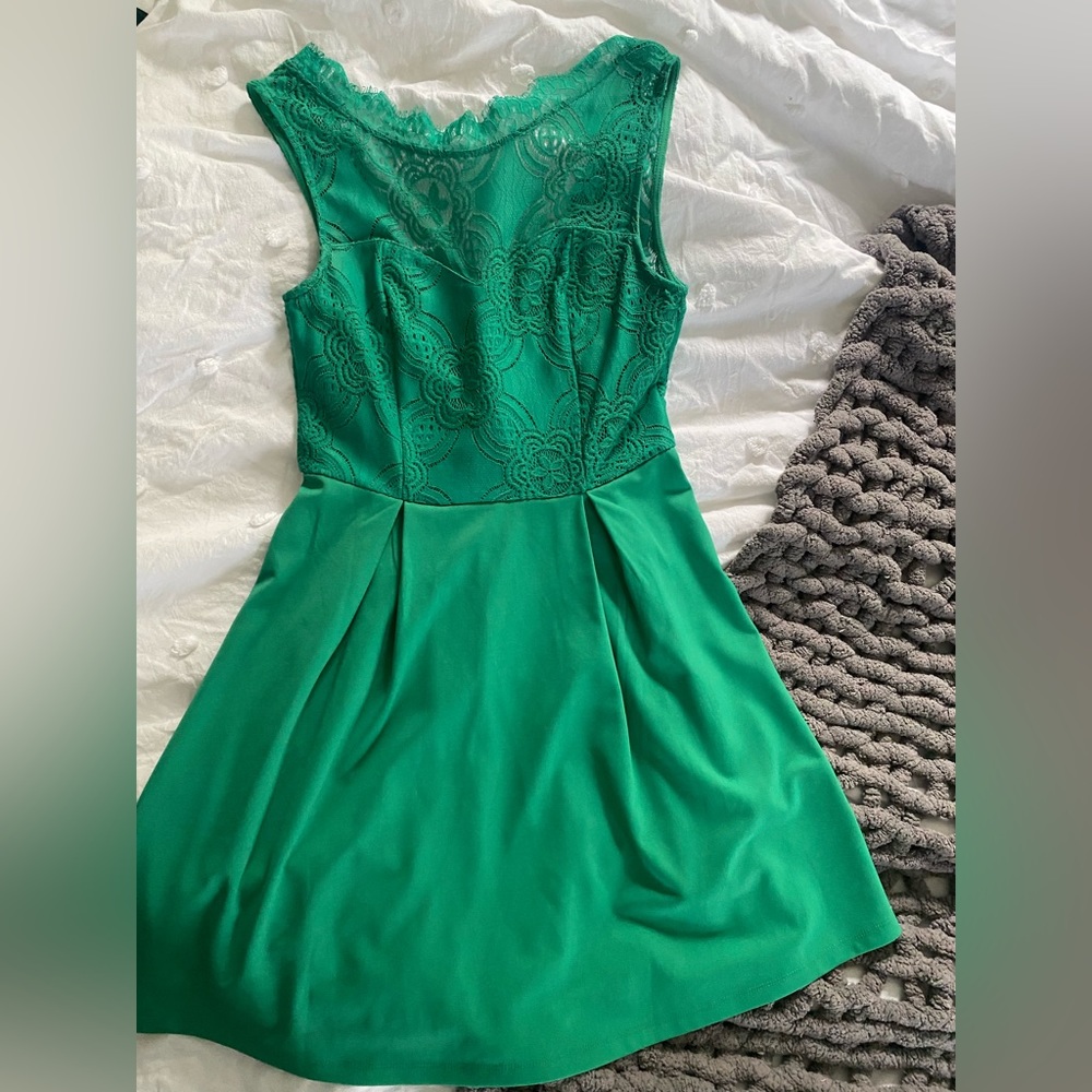 Emerald Green Dress Francesca’s